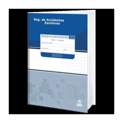 Libro Registro Accid. Escolar Buho1