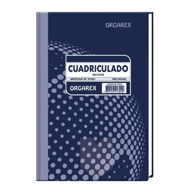 Libro Cuadriculado Oficio 100 Hojas Ogarex1