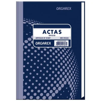 Libro Actas 200 Hojas Orgarex1
