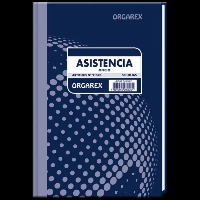 Libro Asistencia 50 Hojas Orgarex1