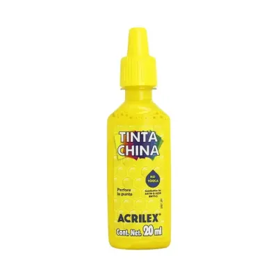 Tinta China Oro 20 Ml Acrilex1