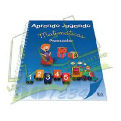 Libro Aprendo Jugando Matematicas Preescolar - Edit. R&V1