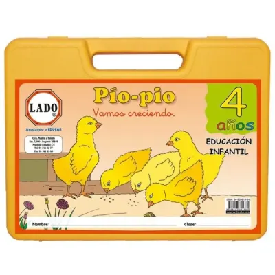 Set Pio Pio 4 Años (9 Libros) - Edit. Lado1