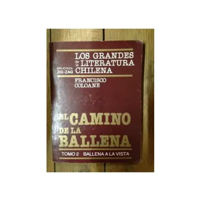 Libro El Camino De La Ballena - Edit. Zig Zag1