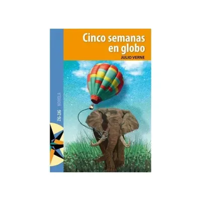 Libro Cinco Semanas En Globo - Edit. Zig Zag1