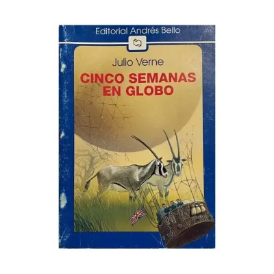 Libro Cinco Semanas En El Globo - Edit. Andres Bello1