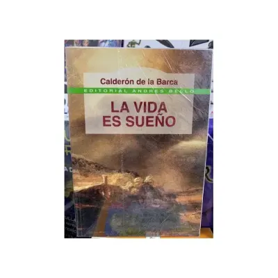 Libro La Vida Es Sueño - Edit. Andres Bello1
