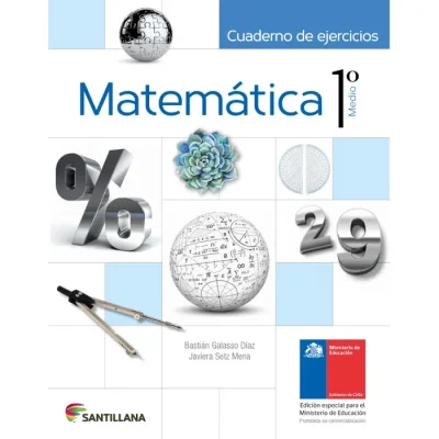 Libro Cuadernillo De Ejercicios Matematica 1°M - Edic. Uc1