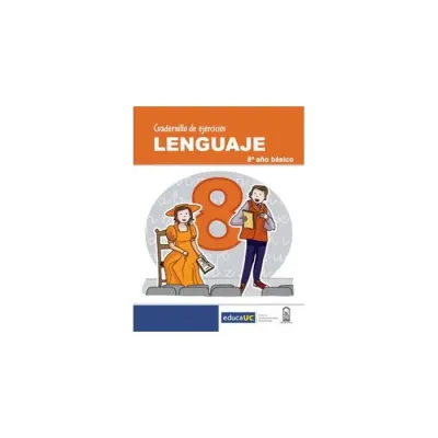 Libro Cuadernillo De Ejercicios Lenguaje 8° Año - Edic. Uc1