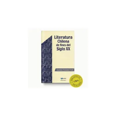 Libro Literatura Chilena De Fines Del Siglo Xx - Edit. Edebe1