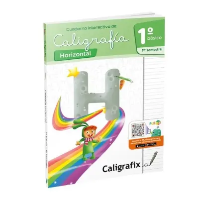 Cuaderno Caligrafia 1°Basico 1° Semestre Horizontal Caligrafix1