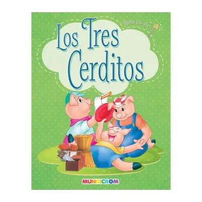 Cuento Los Tres Cerditos Col.Habia Una Vez Mundicrom1