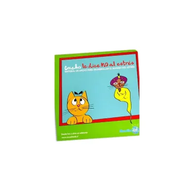 Libro Cucho Le Dice No Al Estres - Edit. Mundito Dt1