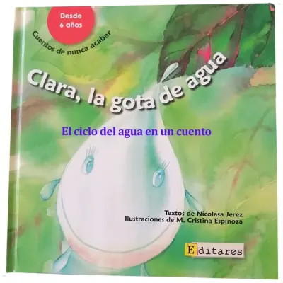 Libro Clara, La Gota De Agua - Edit. Editares1