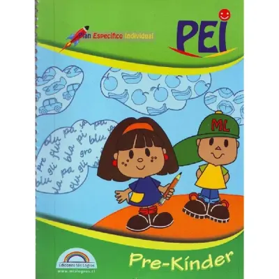 Libro Pei (Plan Especifico Individual) Pre-Kinder - Edic. Mis Logros1