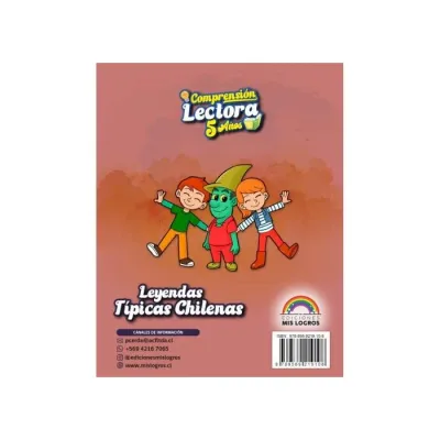 Libro Comprension Lectora; Leyendas Tipicas Chilena - Edic. Mis Logros1