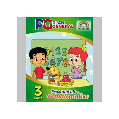 Libro Pg (Plan General) Matematicas 3 Años - Edic. Mis Logros1