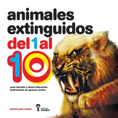 Libro Animales Extinguidos Del 1 Al 10 - Edit. Iamique1