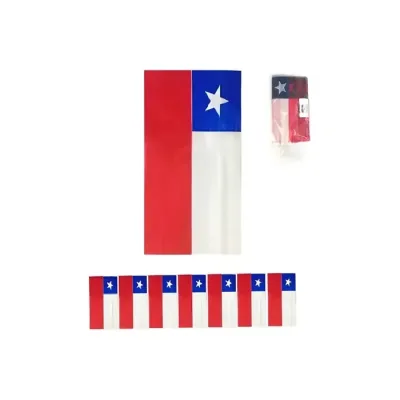 Fiestas Patrias Bandera Plastica 10 Mts1
