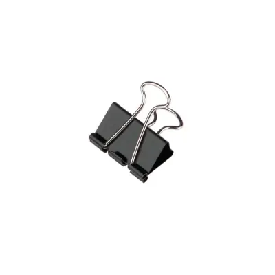 Doble Clips 19 Mm Negro Selloffice1