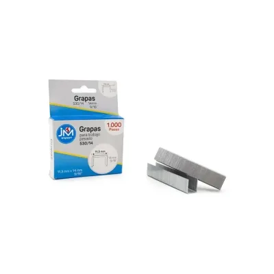 Corchetes 1/4 6 Mm Grapa 1000 Unidades. Jm1