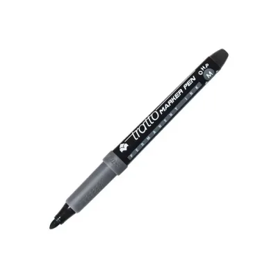 Marcador Negro Perm. Cd Marker M Tratto1