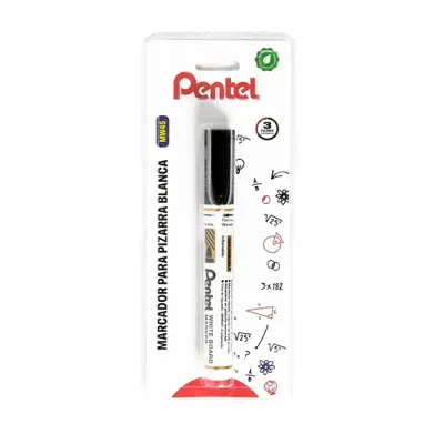 Marcador Negro Pizarra Pentel1