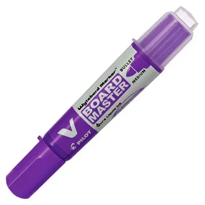 Marcador Violeta Punta Redonda Vboard Pilot1