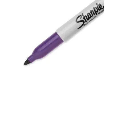 Marcador Violeta Punta Fina Multiuso Sharpie1