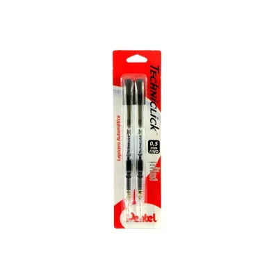 Portamina 0.5 Mm Click Negro Pentel1