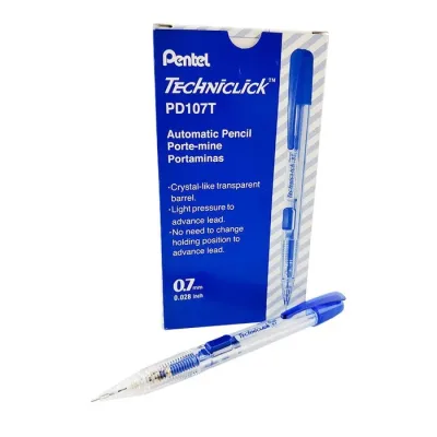 Portamina 0.7 Mm Click Azul Pentel1