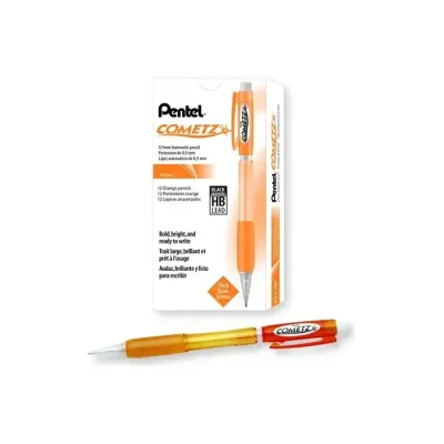 Portamina 0.9 Mm Click Orange Pentel1