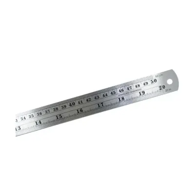Regla 50 Cms Metalica Hand1