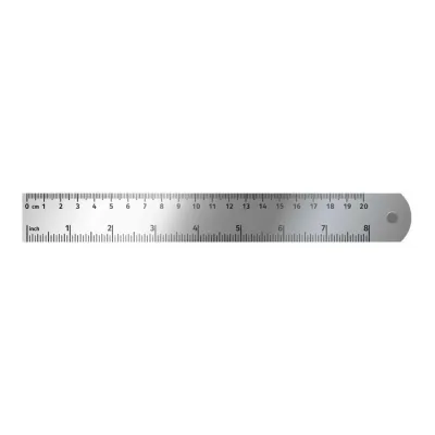 Regla 20 Cms Metalica Proarte1