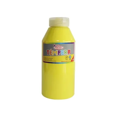 Tempera 500 Cc Amarillo Limon Artel1