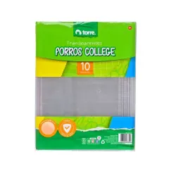 Forro College Transparente Marbel