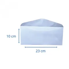 Sobre Americano Blanco 10X23