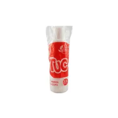 Vaso Desech. Blanco 105 Ml 3.3 Onz X 50 Unidades. Tuc