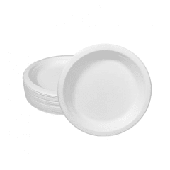 Plato Plastico Mediano Blanco