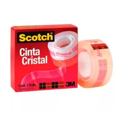 Cinta Adhesiva 19X20 Mts Transparente 3M Scotch
