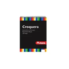 Croquera Carta 21.6X27.9 Cm Torre