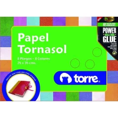 Estuche Papel Tornasol 8 Pliegos Torre