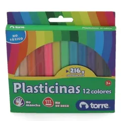 Plasticina 12 Unidades. Redonda Imagia Torre