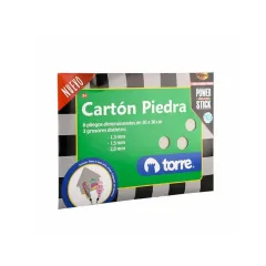 Estuche Carton Piedra 20X30 Cm 3 Grosores Distinto Torre