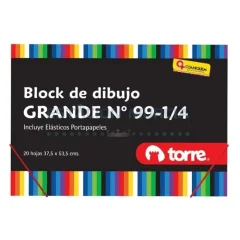 Block Dibujo Grande 99 1/4 Torre Imagia