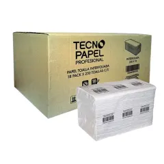 Toalla Papel Interfoliada 250 Unidades. Tecnoroll