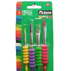 Pincel Set Soft Touch Colores Torre