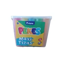 Tiza Maxi Balde 20 Unidades. Pekes Torre