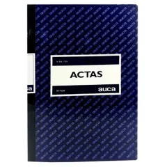 Libro Actas 50 Hojas Auca