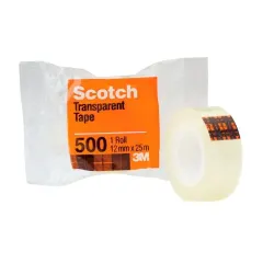 Cinta Adhesiva 12X25 Mts 3M Scotch